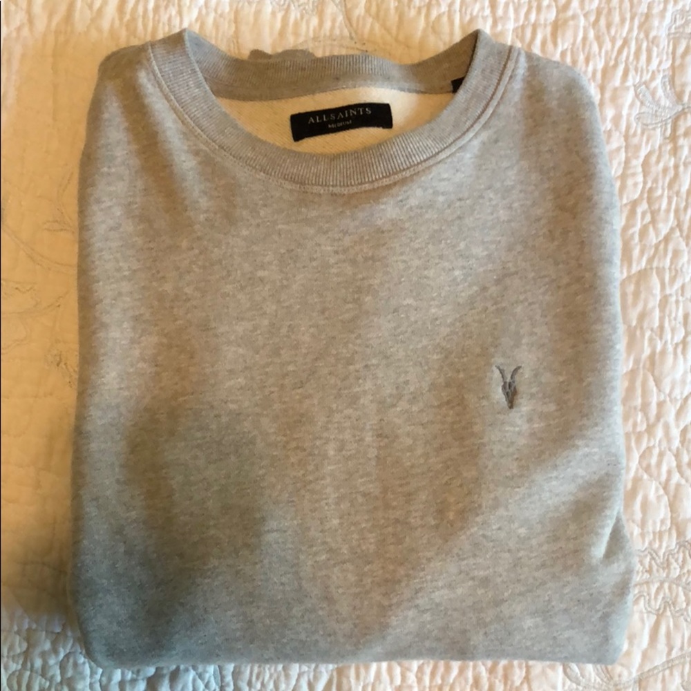 All Saints Raven Crew Sweatshirt
